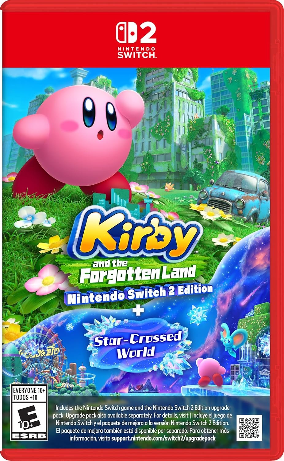 Kirby and the Forgotten Land (Switch 2) Display Image
