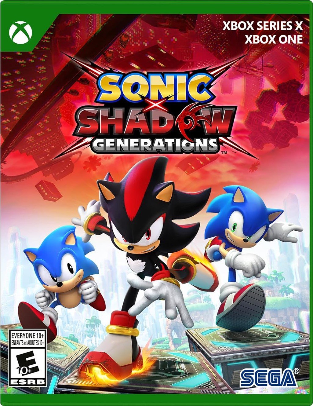 Sonic X Shadow Generations Display Image