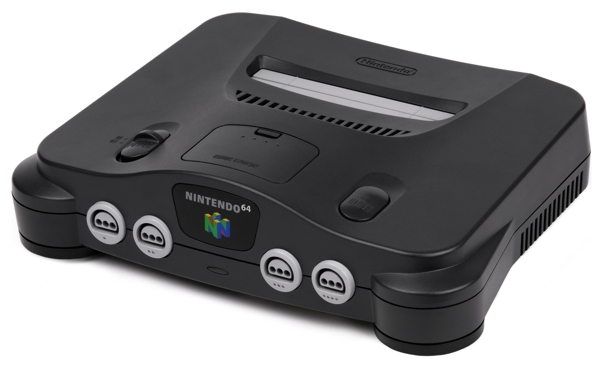 Nintendo 64 - Charcoal Grey Display Image